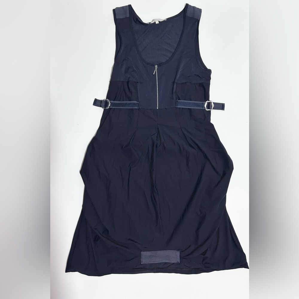 SUNLIGHT PARIS stretch sleeveless dress navy blue - Picture 3 of 8